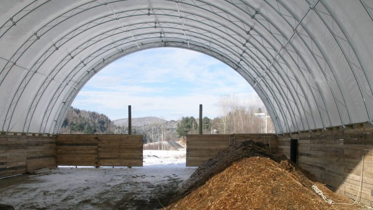 Roofed Barnyard, Beaudoin Farm